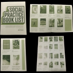 Social Practice Book List Zine