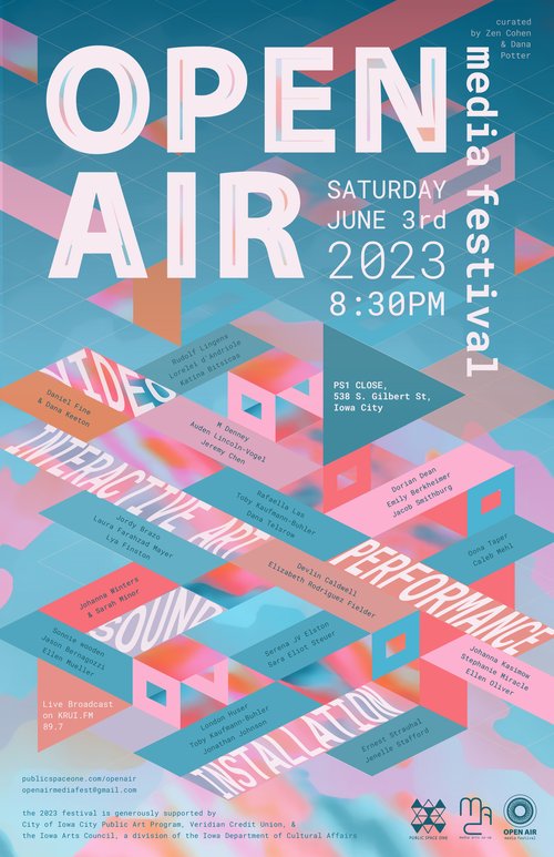 Open Air Media Festival Poster